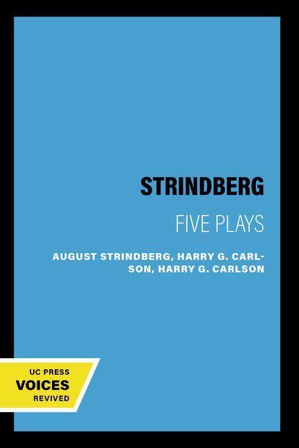 Cover: 9780520046986 | Strindberg | Five Plays | August Strindberg | Taschenbuch | Englisch