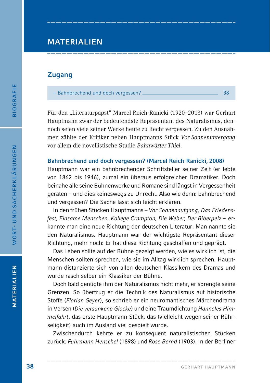 Bild: 9783804425750 | Bahnwärter Thiel | Hamburger Lesehefte + Königs Materialien | Buch