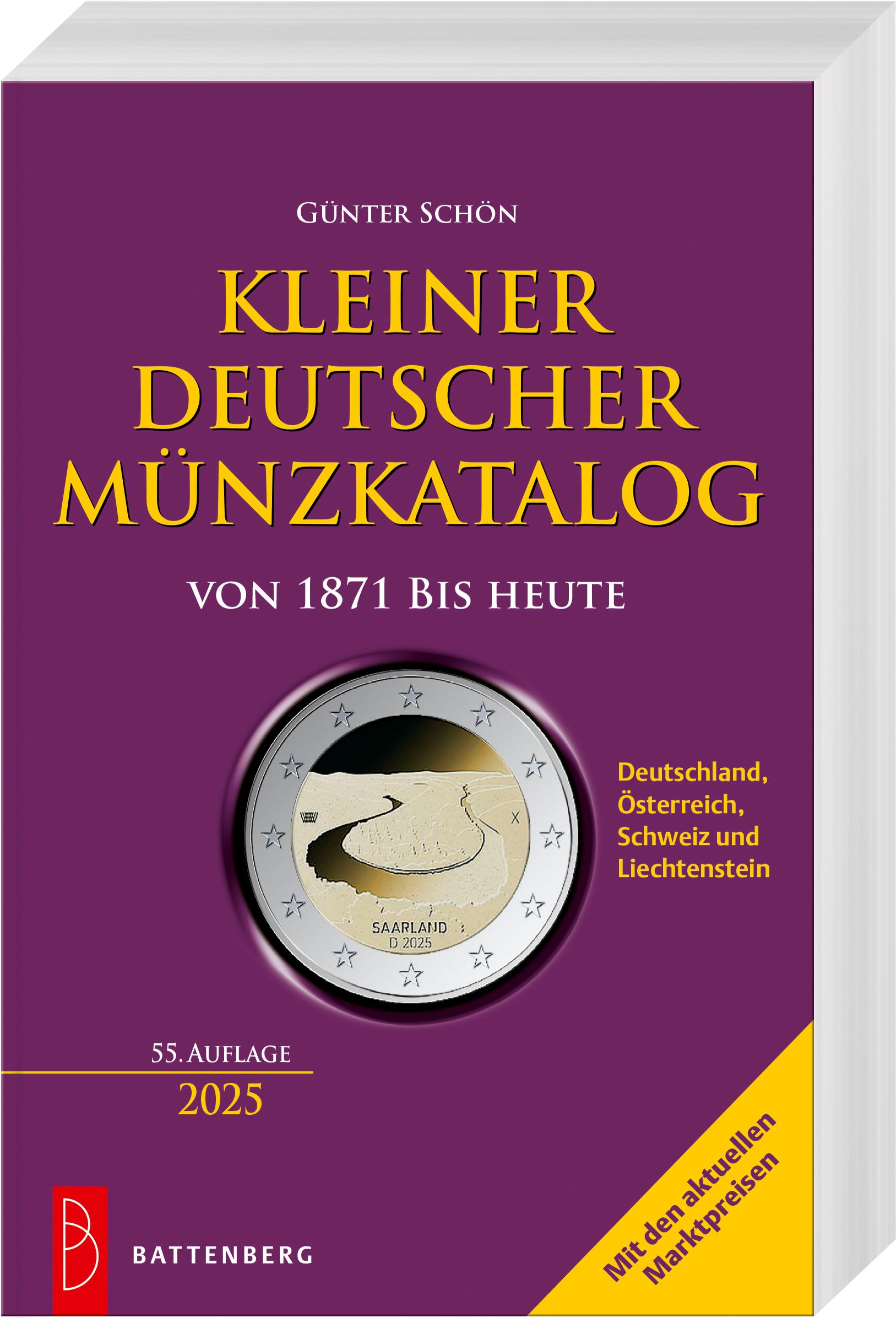 Cover: 9783866462595 | Kleiner deutscher Münzkatalog | von 1871 bis heute | Günter Schön