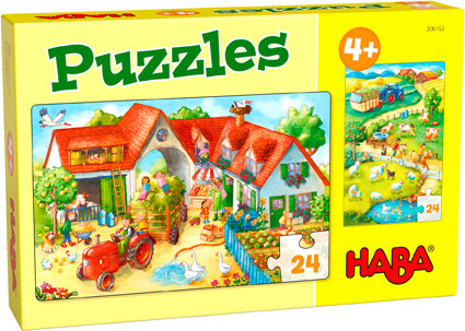 Cover: 4010168256672 | Puzzles Bauernhof (Kinderpuzzle) | Spiel | 2021 | HABA