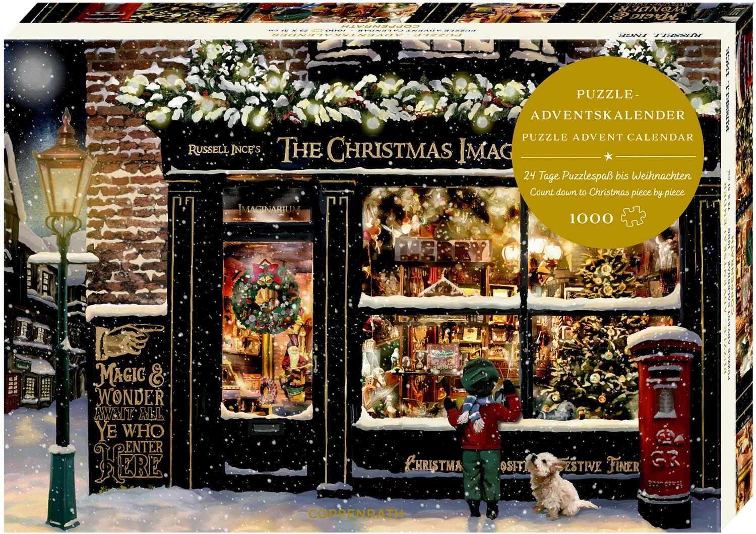 Cover: 4050003955704 | Puzzle-Adventskalender | Christmas Imaginarium | Russell Ince | 1 S.