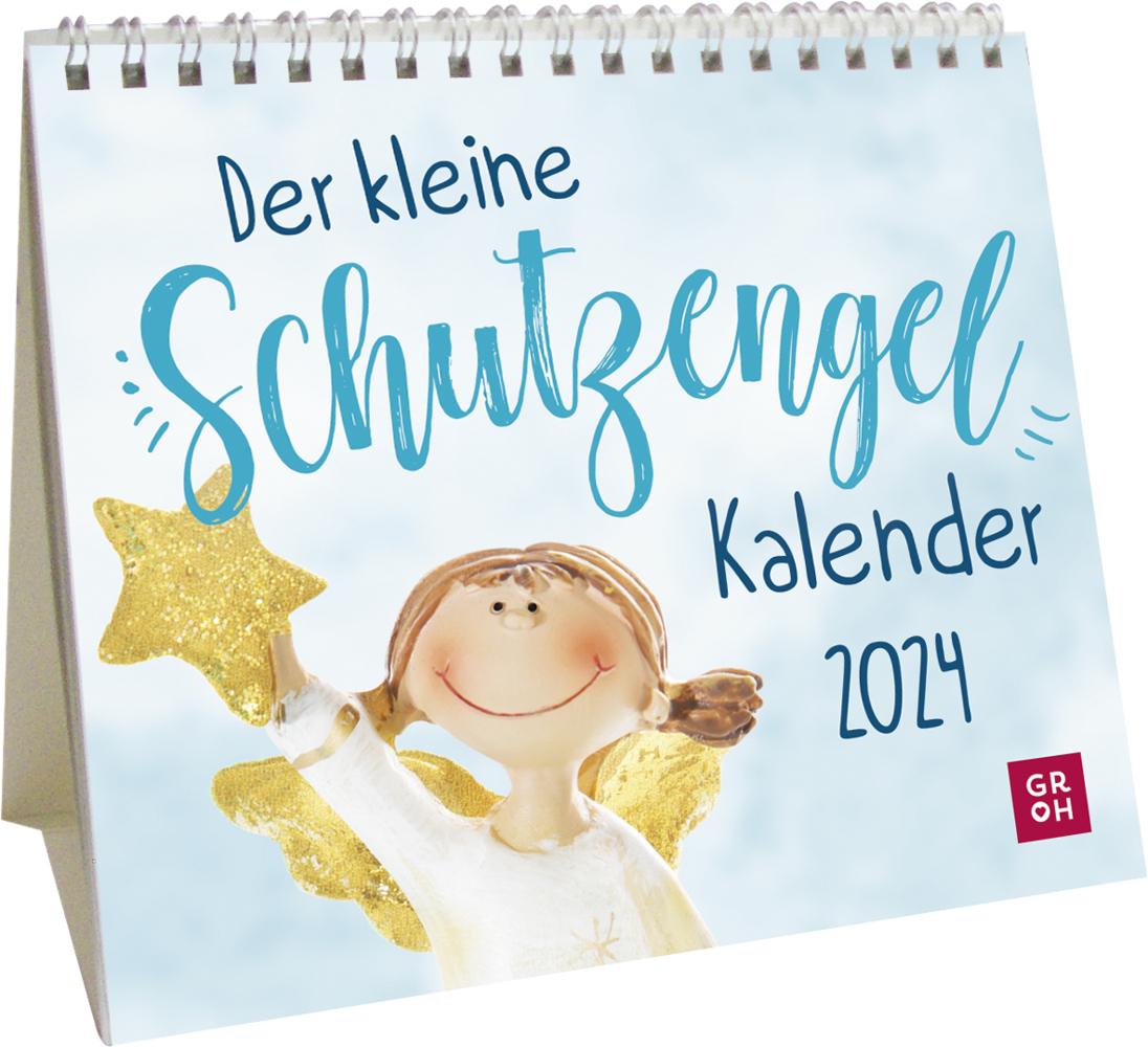 Cover: 4036442010839 | Mini-Kalender 2024: Der kleine Schutzengelkalender | Groh Verlag