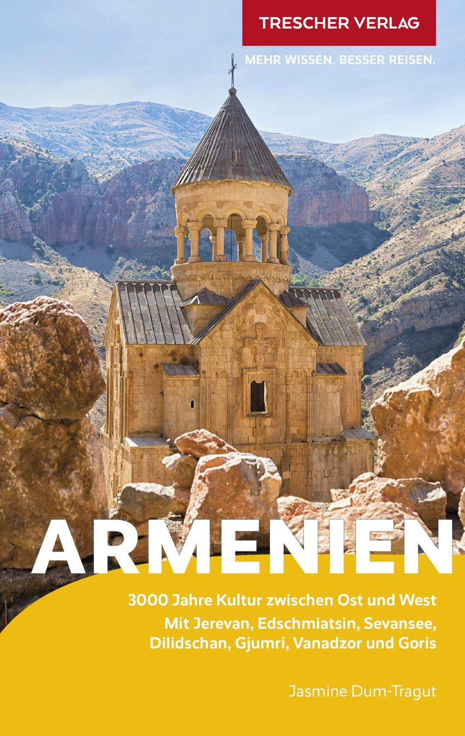 Cover: 9783897946248 | TRESCHER Reiseführer Armenien | Jasmine Dum-Tragut | Taschenbuch