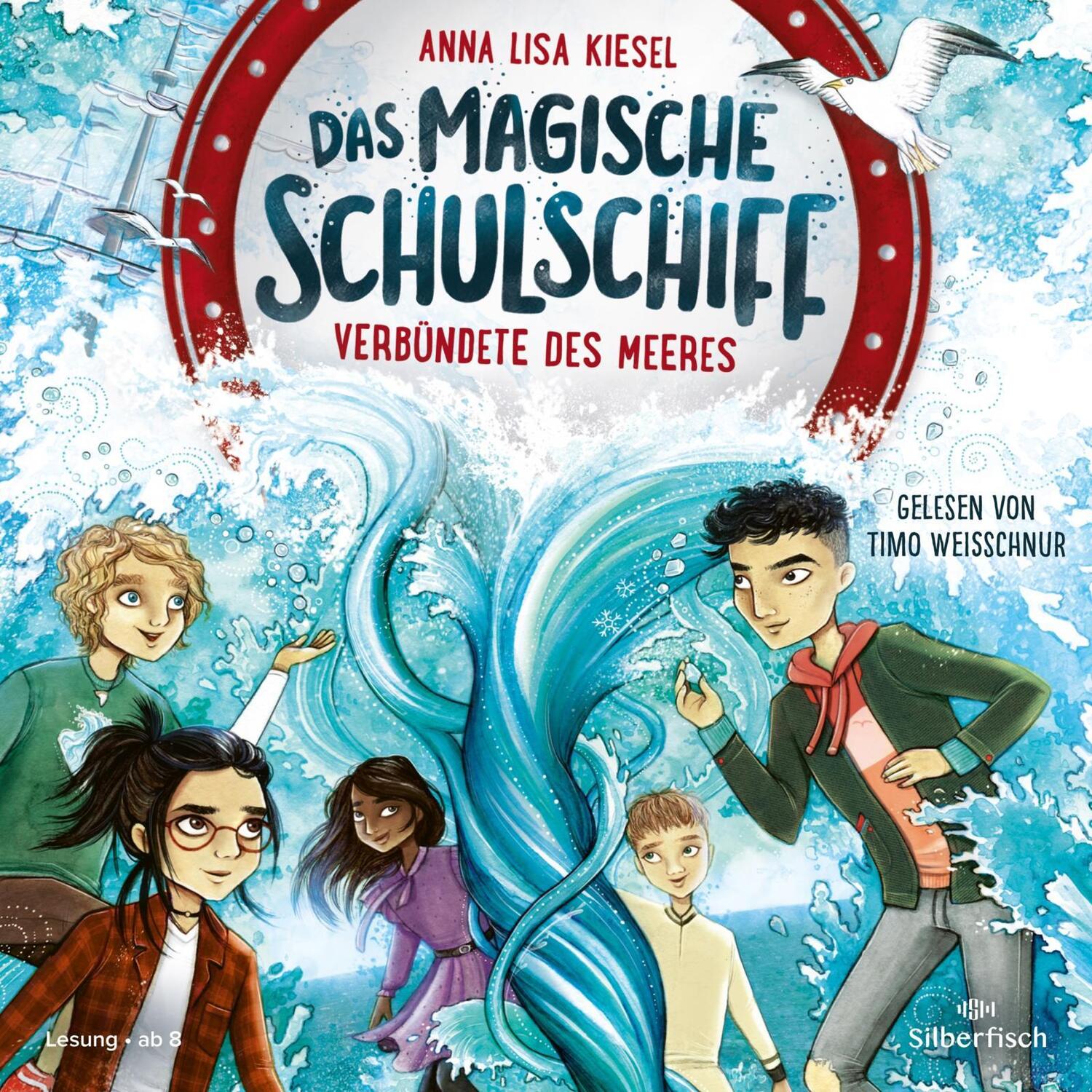 Cover: 9783745604474 | Das magische Schulschiff 1: Verbündete des Meeres | 2 CDs | Kiesel