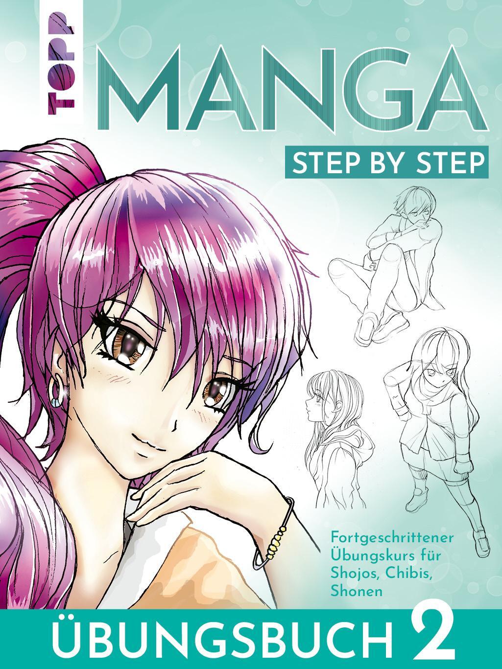 Cover: 9783735880512 | Manga Step by Step Übungsbuch 2 | Gecko Keck | Taschenbuch | 64 S.