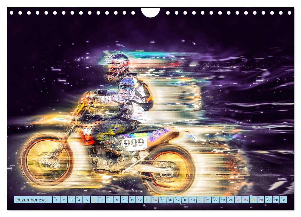 Bild: 9783435410286 | Motocross - extrem cool (Wandkalender 2025 DIN A4 quer), CALVENDO...