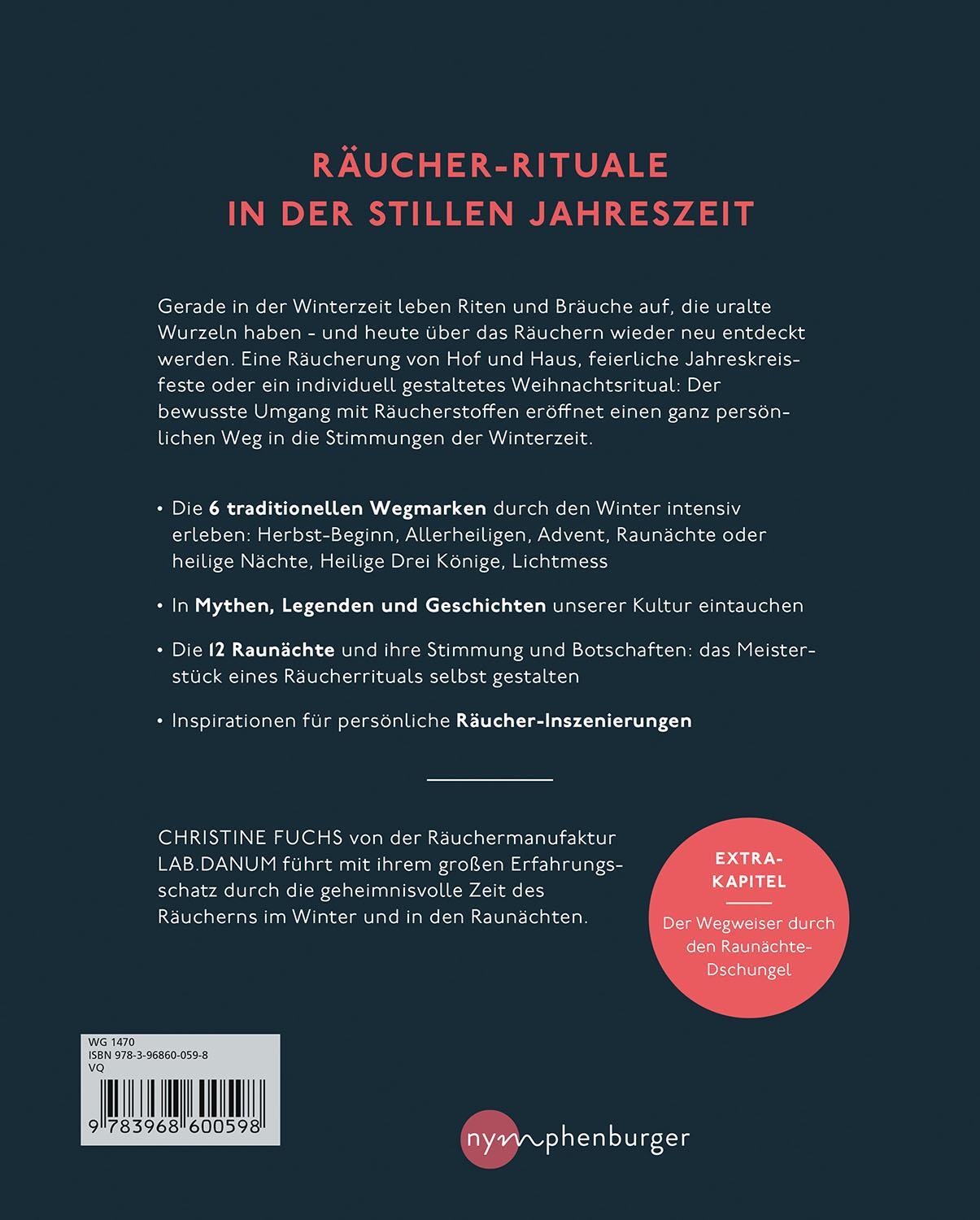 Bild: 9783968600598 | Räuchern in den 12 Raunächten | Christine Fuchs | Taschenbuch | 112 S.