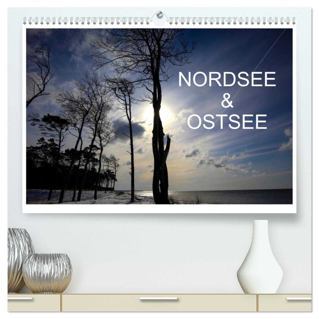 Cover: 9783435746484 | Nordsee &amp; Ostsee (hochwertiger Premium Wandkalender 2025 DIN A2...