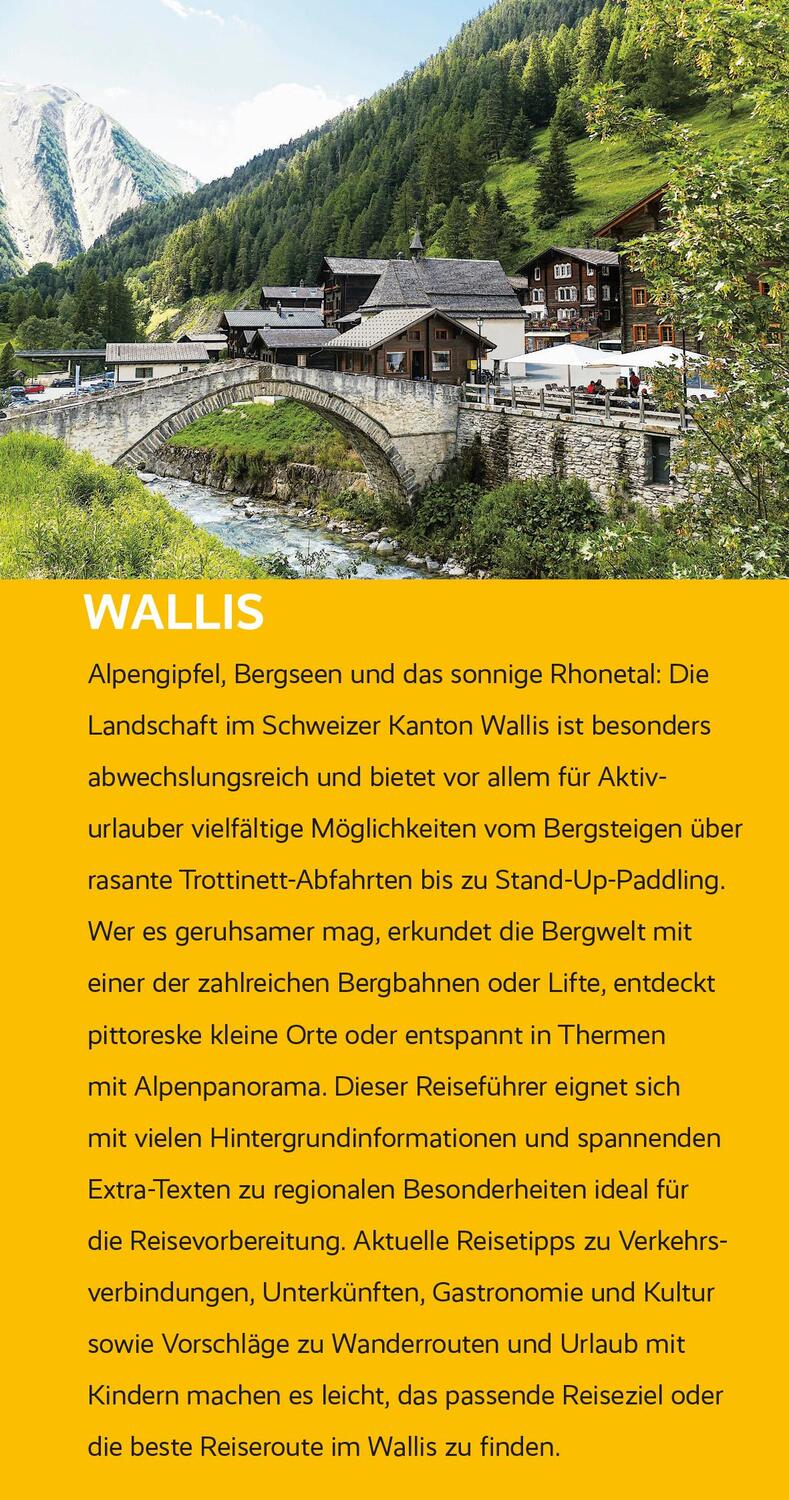 Bild: 9783897945739 | Reiseführer Wallis | Natascha Thoma (u. a.) | Taschenbuch | 312 S.