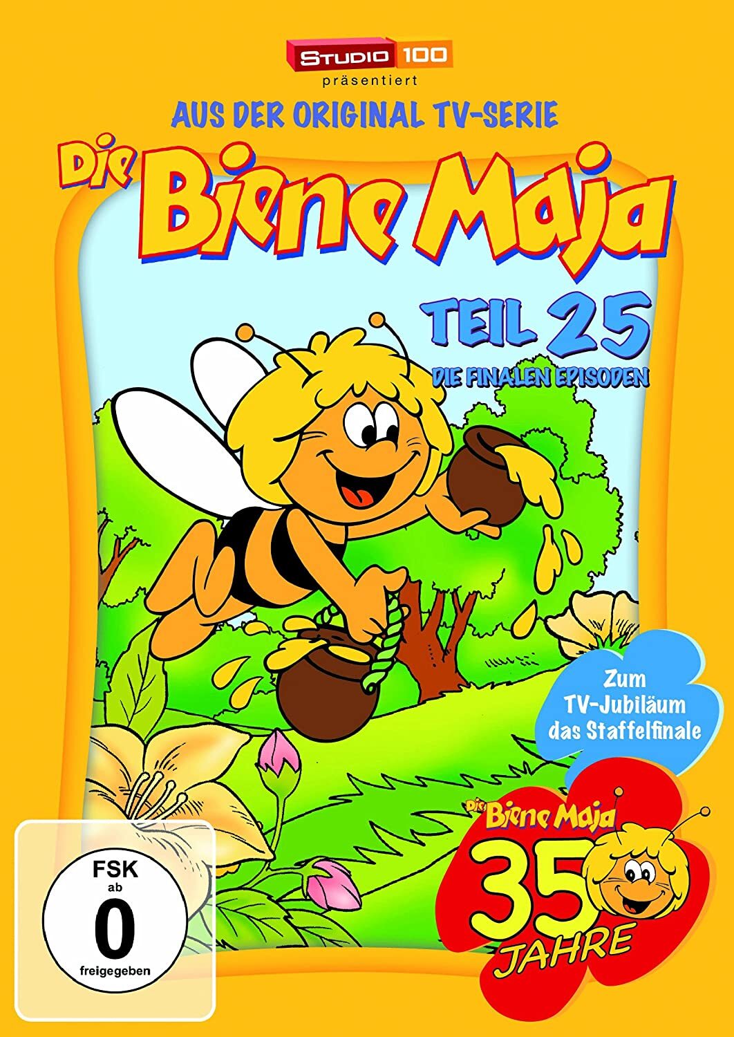 Cover: 5414233149224 | Die Biene Maja 25 (Klassiker Episoden 101-104) | DVD | Amaray Box