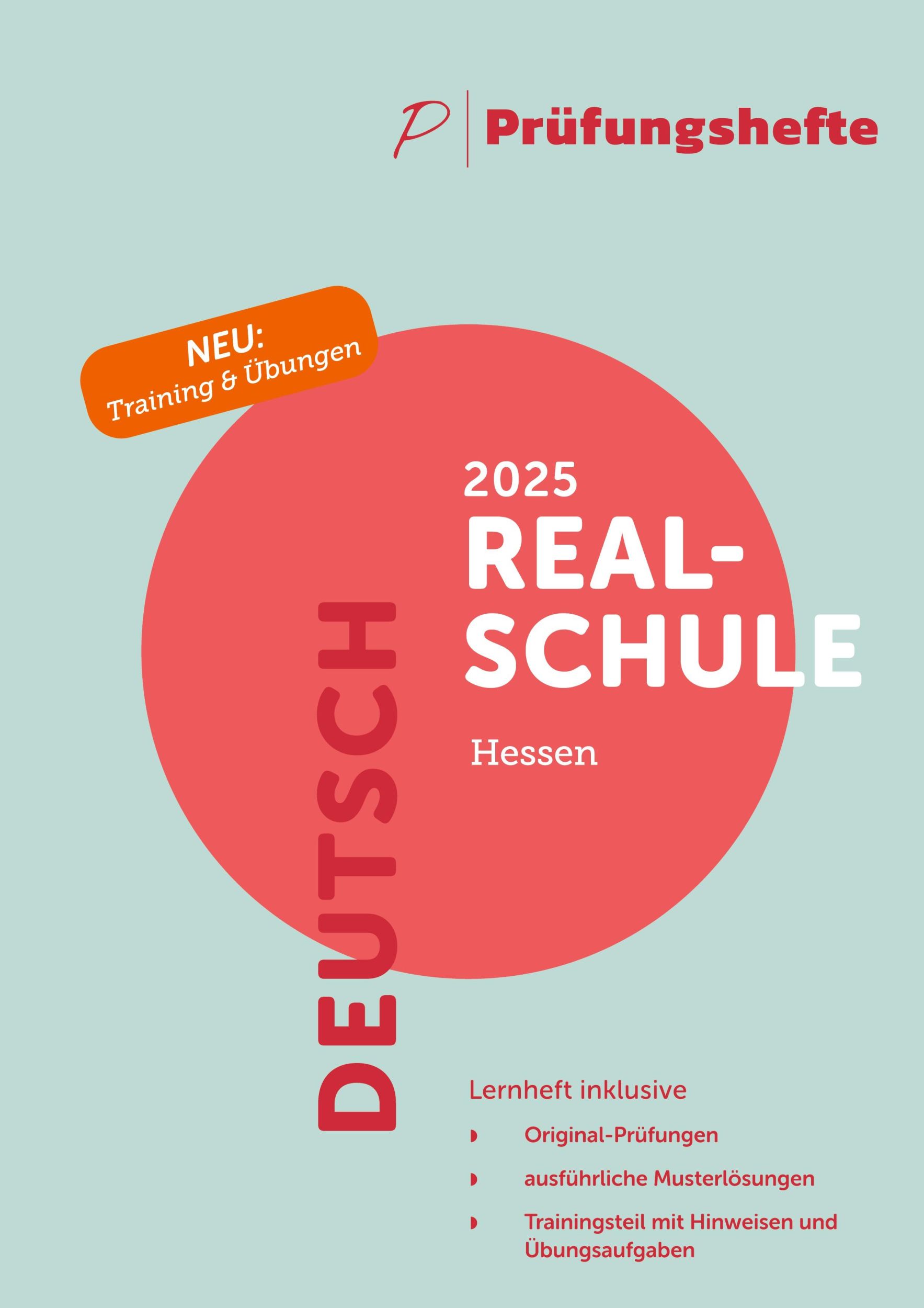 Cover: 9783911046619 | Prüfungsheft &amp; Training - 2025 Deutsch Realschule - Hessen -...