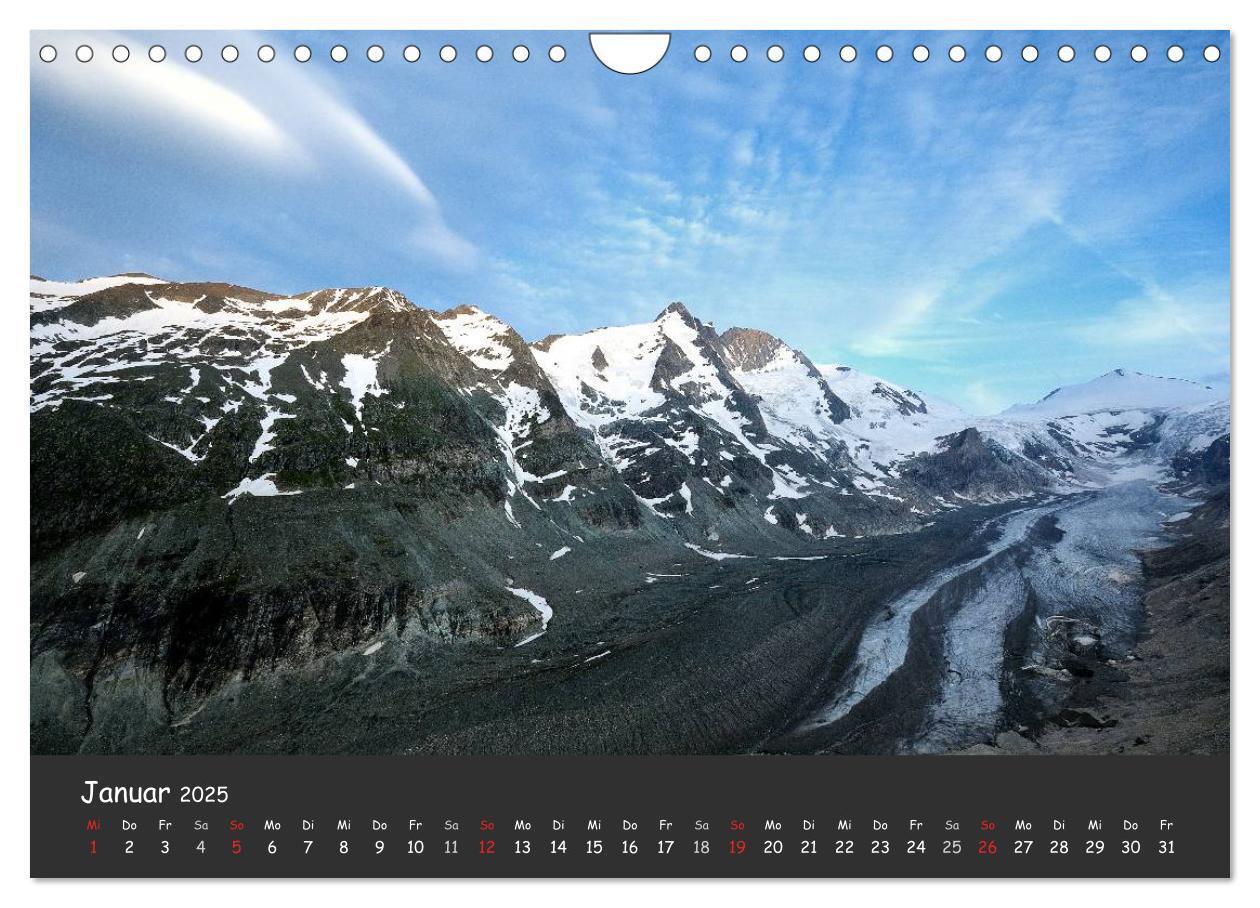 Bild: 9783435794713 | Am Großglockner (Wandkalender 2025 DIN A4 quer), CALVENDO...