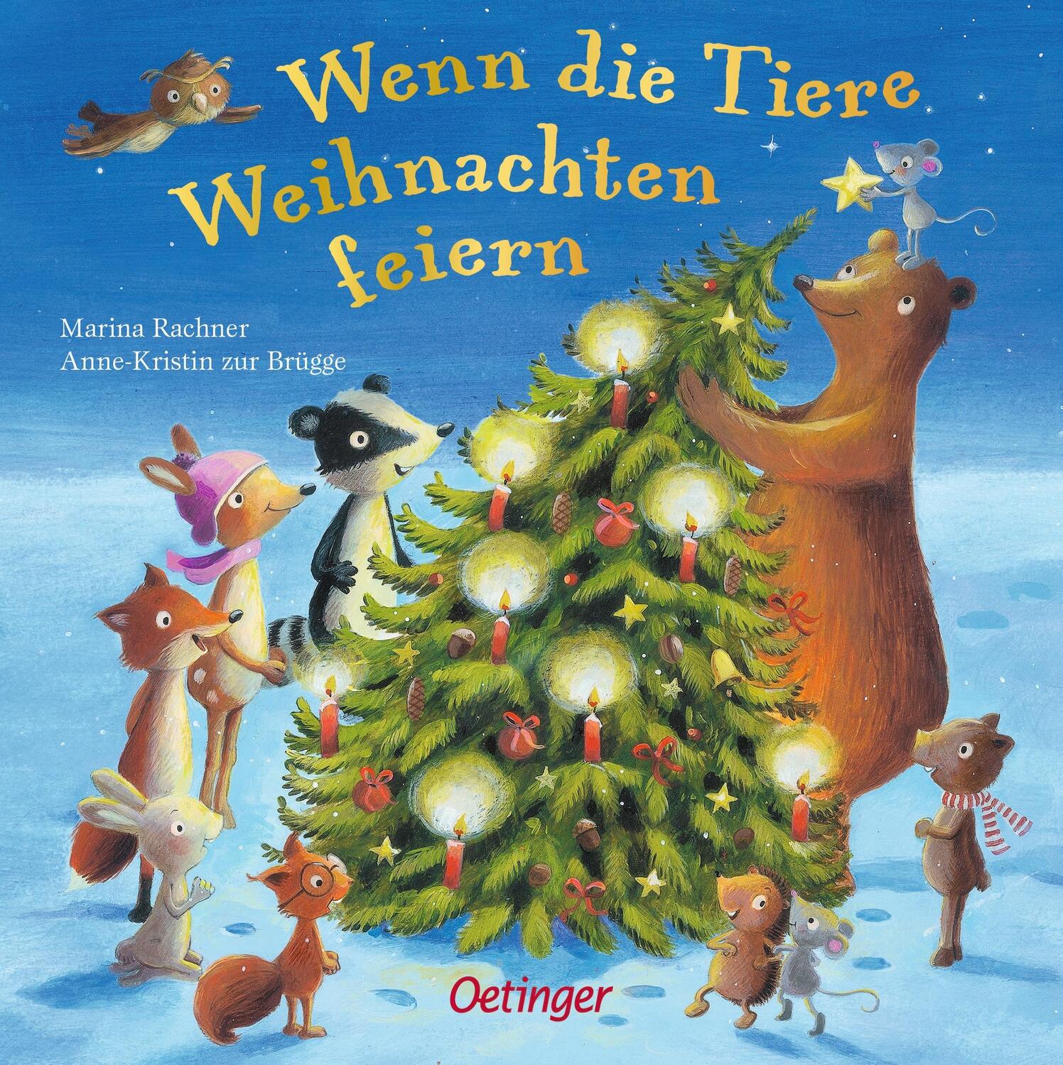 Cover: 9783789170409 | Wenn die Tiere Weihnachten feiern | Anne-Kristin zur Brügge (u. a.)