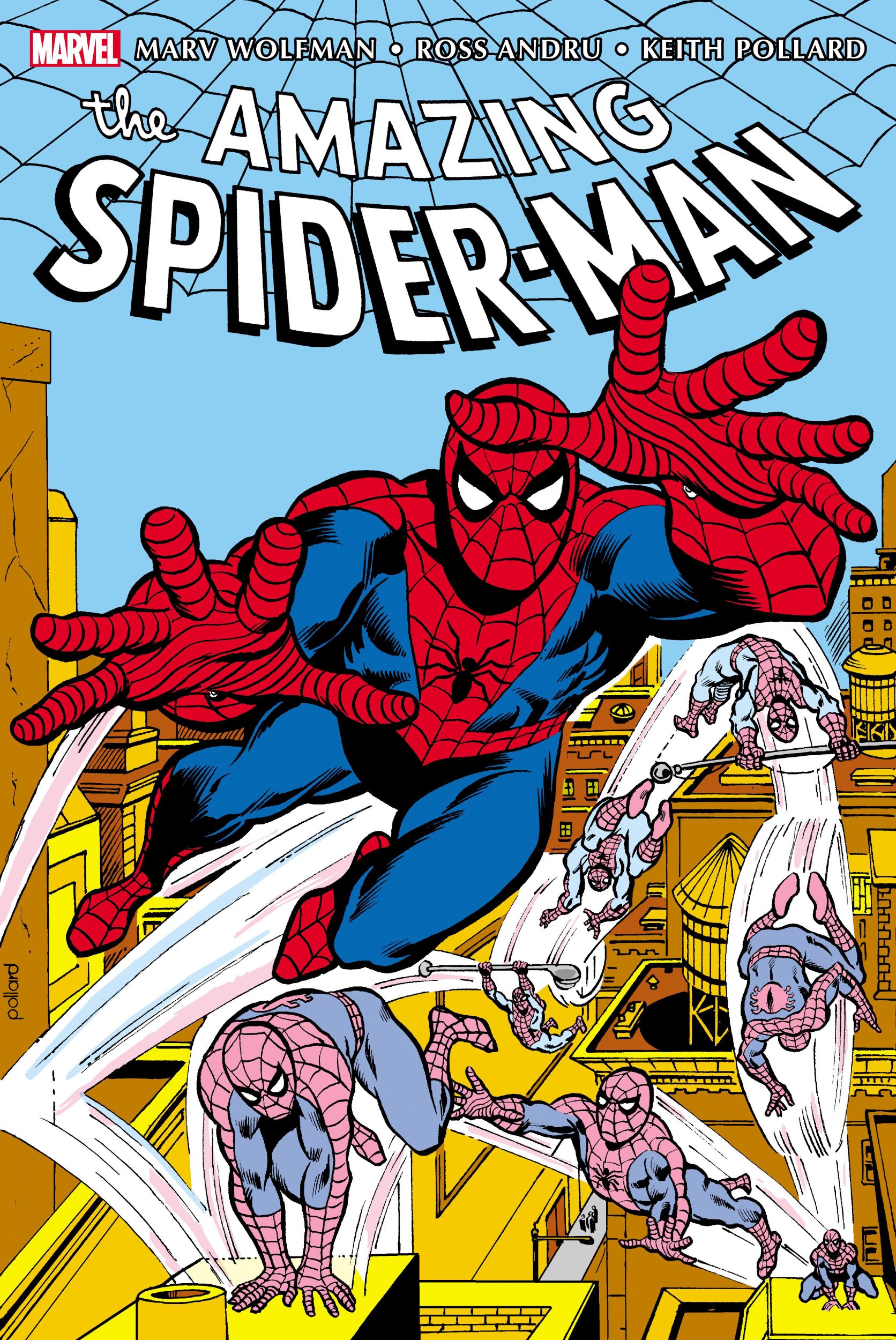 Cover: 9781302962135 | The Amazing Spider-Man Omnibus Vol. 6 Keith Pollard Spider-Man Cover