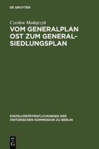 Cover: 9783598232244 | Vom Generalplan Ost zum Generalsiedlungsplan | Dokumente | Madajczyk