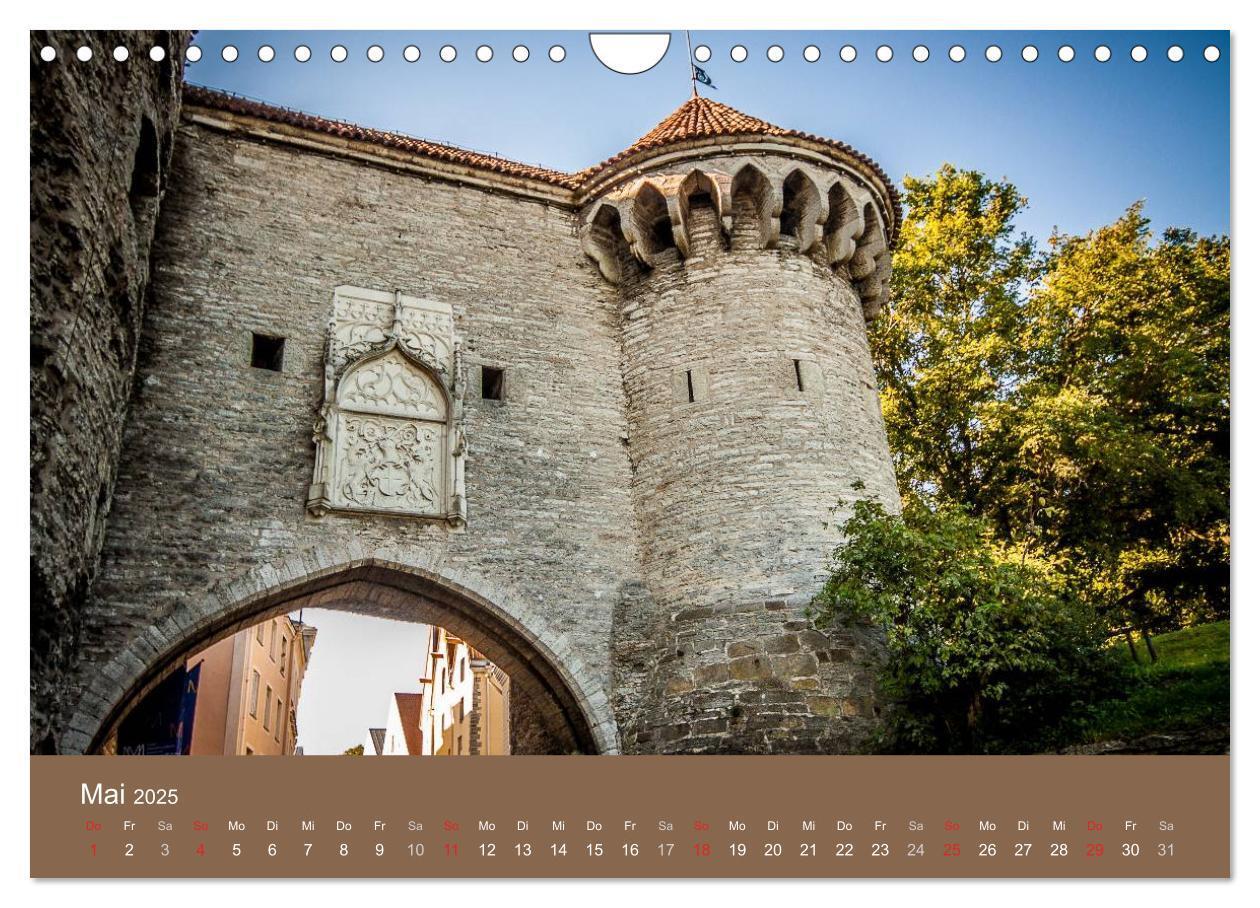 Bild: 9783435572113 | Tallinn - Streifzug durch die Altstadt (Wandkalender 2025 DIN A4...