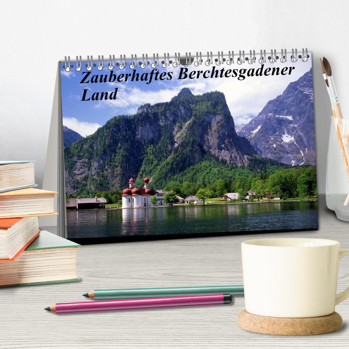 Bild: 9783435706884 | Zauberhaftes Berchtesgadener Land (Tischkalender 2025 DIN A5 quer),...