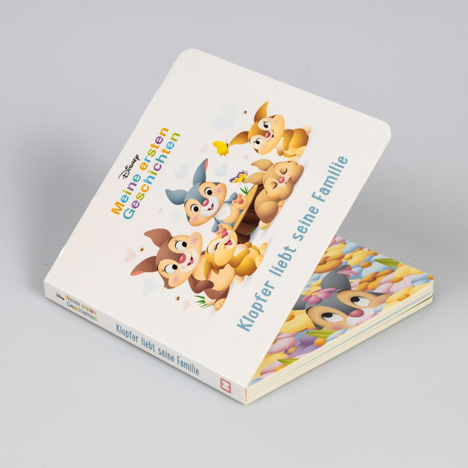 Bild: 9783845125176 | Mein erstes Disney Buch: Klopfer liebt seine Familie | Buch | 18 S.