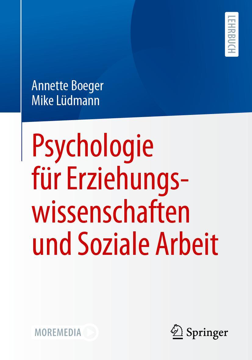 Cover: 9783662620168 | Psychologie für Erziehungswissenschaften und Soziale Arbeit | Buch