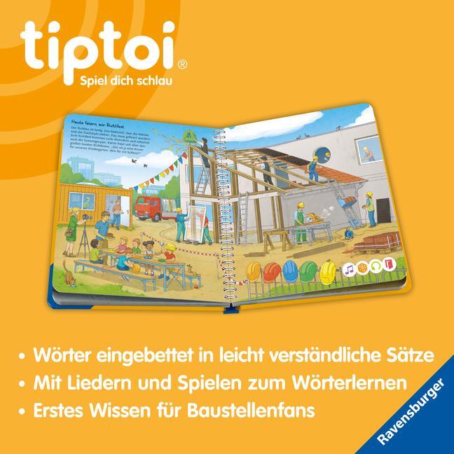 Bild: 9783473492701 | tiptoi® Mein Wörter-Bilderbuch Baustelle | Sandra Grimm | Taschenbuch