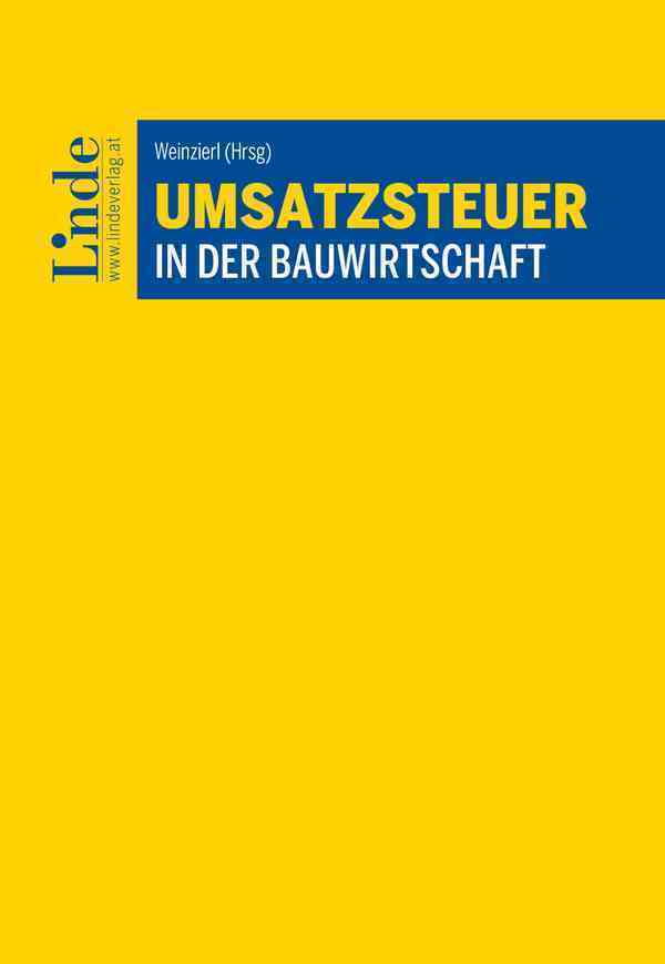 Cover: 9783707342284 | Umsatzsteuer in der Bauwirtschaft | Alexandra Hainz (u. a.) | Buch