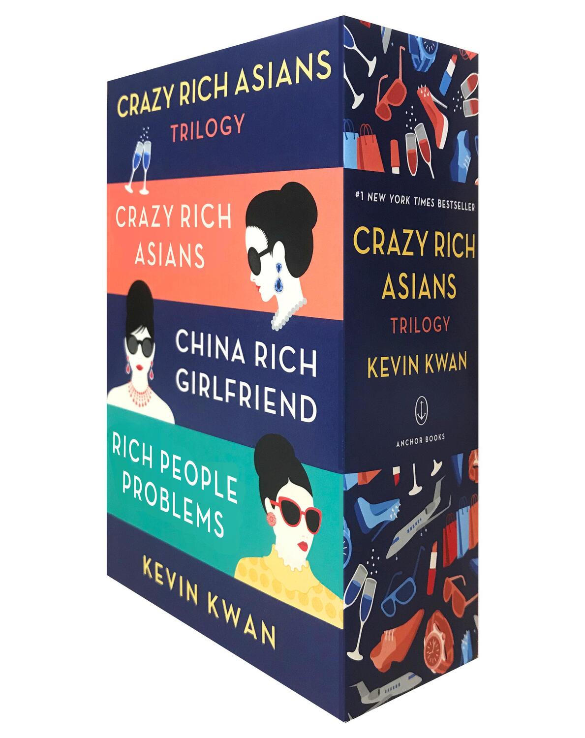 Cover: 9780525566656 | The Crazy Rich Asians Trilogy Box Set | Kevin Kwan | Taschenbuch