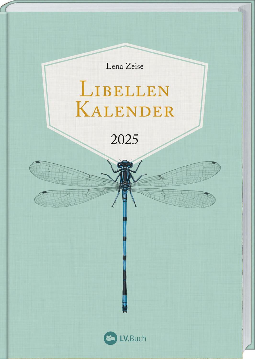 Cover: 9783784357713 | Libellenkalender 2025 | Lena Zeise | Kalender | 160 S. | Deutsch