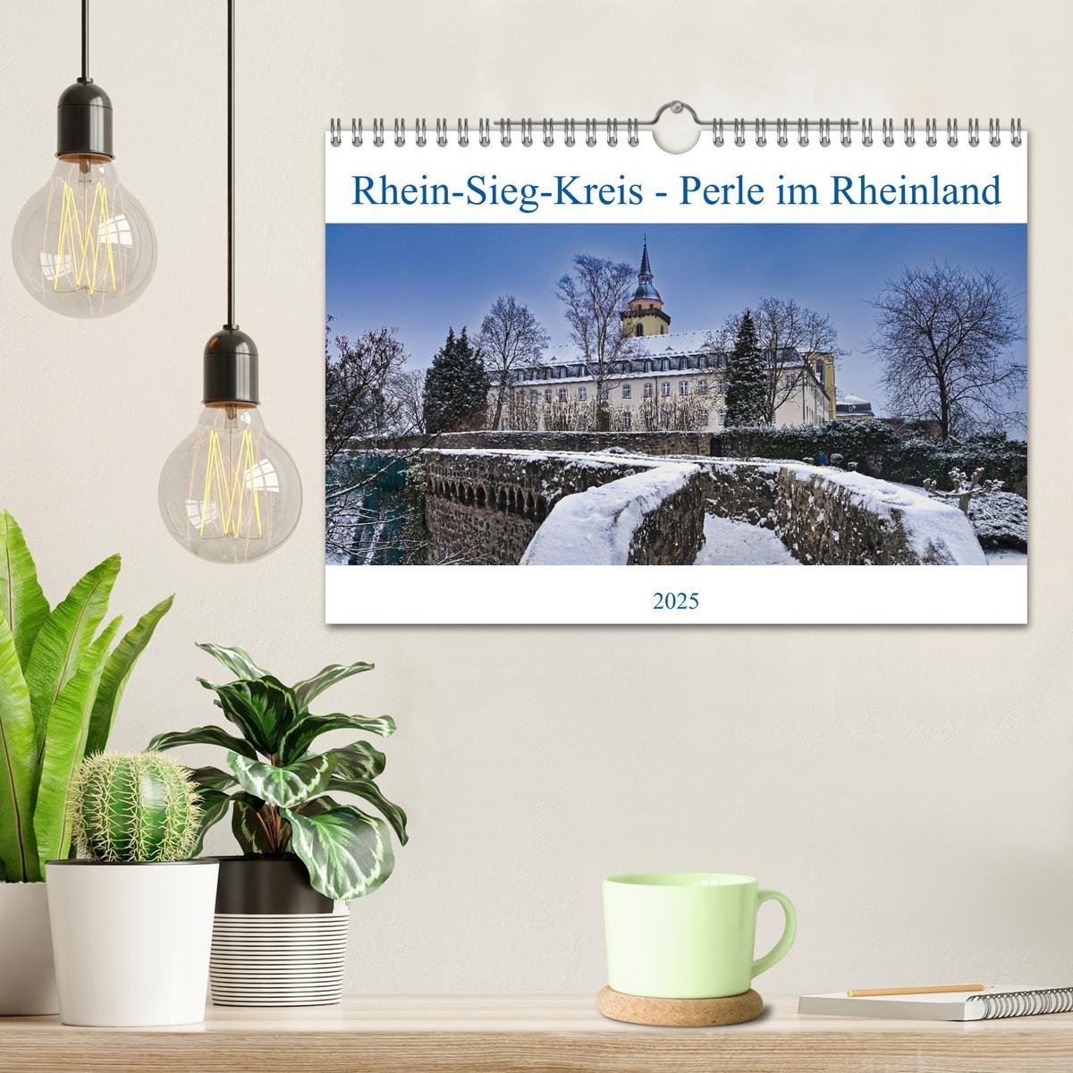 Bild: 9783435091232 | Rhein-Sieg-Kreis - Perle im Rheinland (Wandkalender 2025 DIN A4...