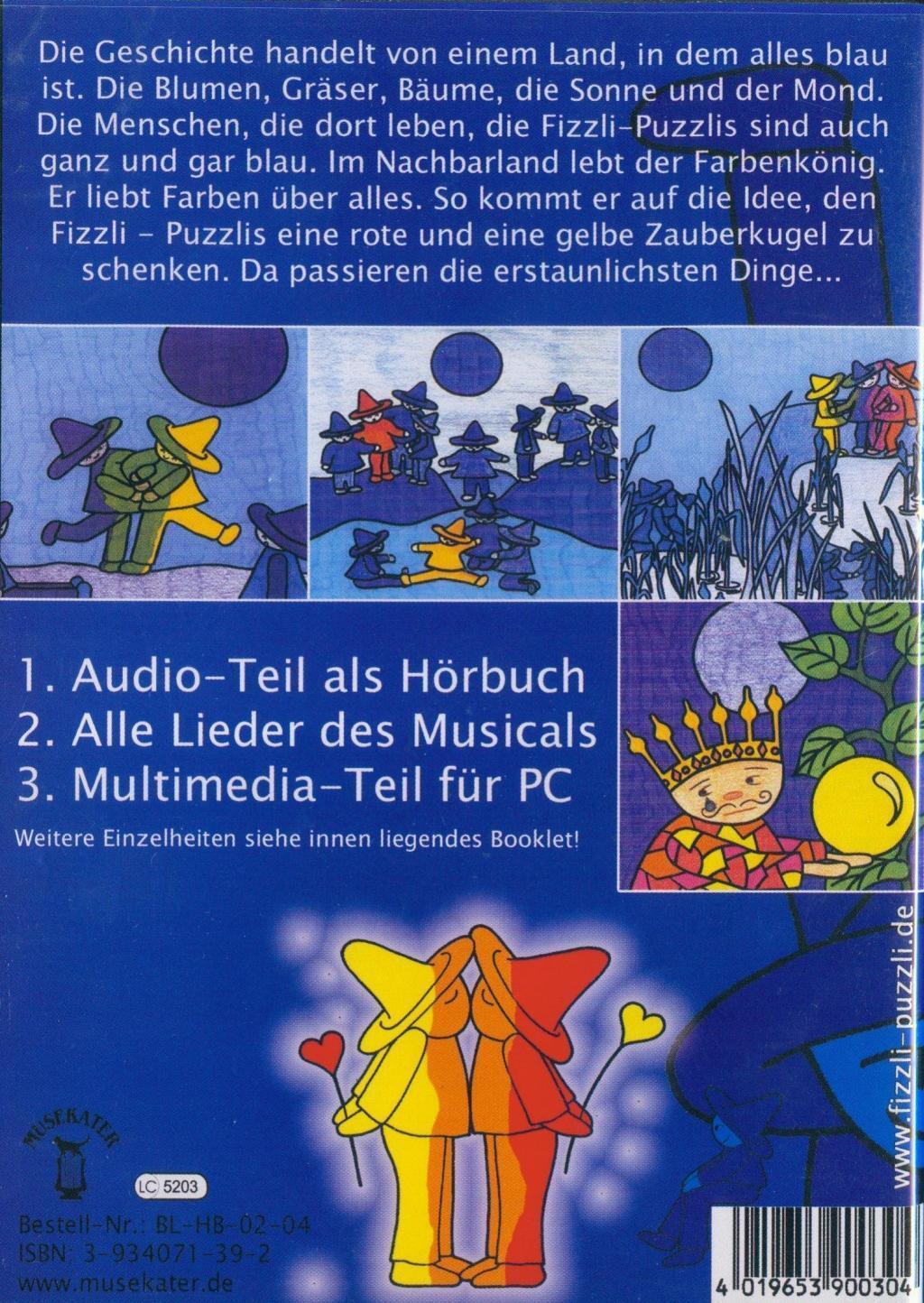 Bild: 4019653900304 | Kennt Ihr Blauland, CD+Multimedia-Teil | Hörbuch zum Familienmusical