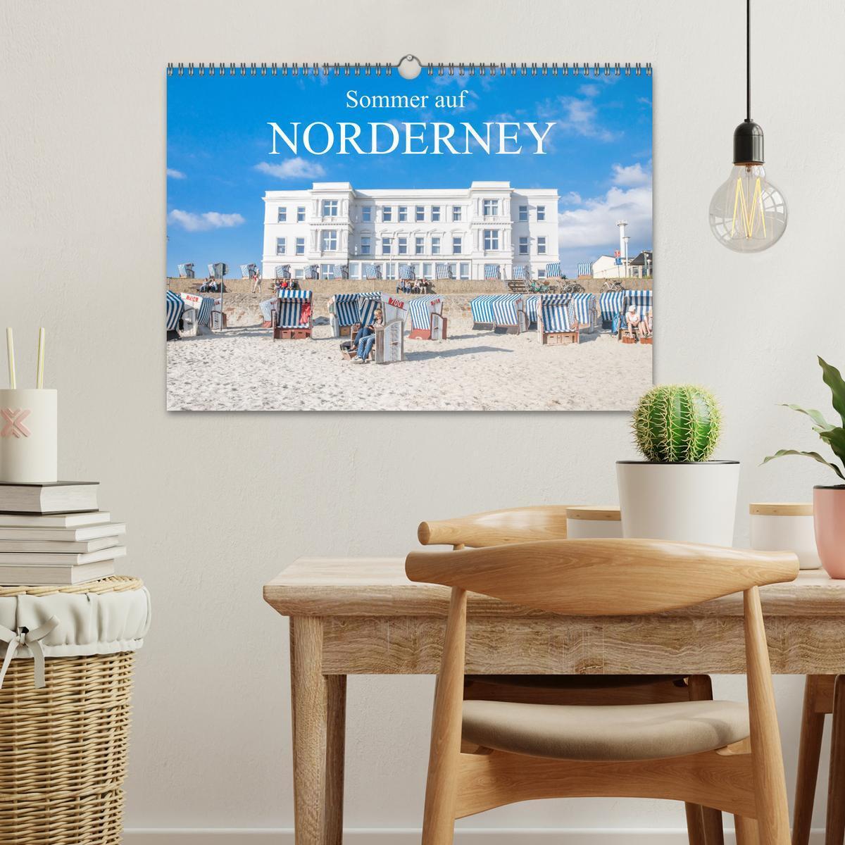 Bild: 9783435076727 | Sommer auf Norderney (Wandkalender 2025 DIN A3 quer), CALVENDO...