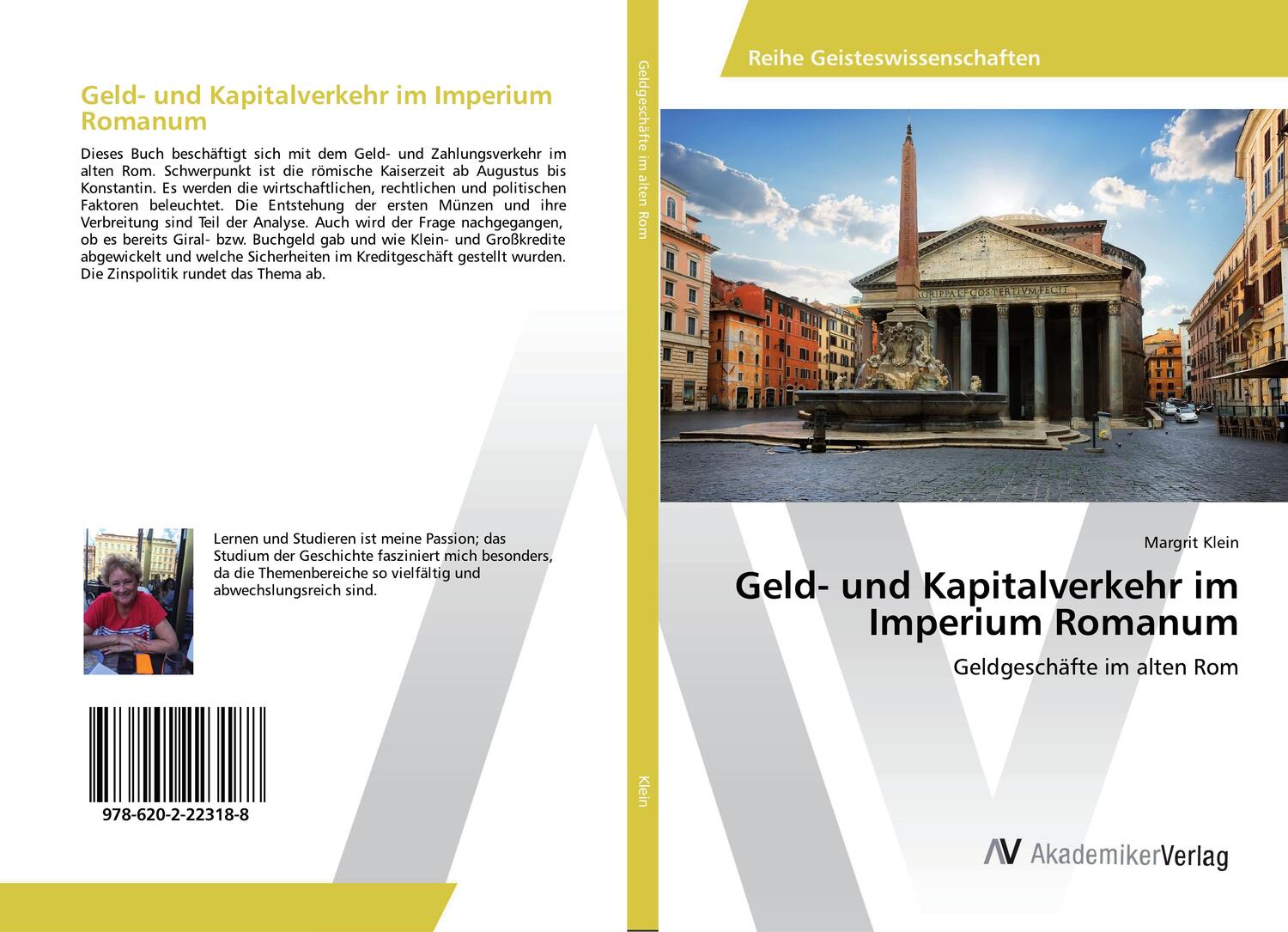 Cover: 9786202223188 | Geld- und Kapitalverkehr im Imperium Romanum | Margrit Klein | Buch
