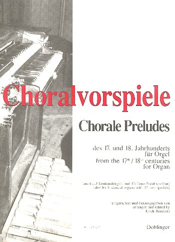 Cover: 9790012182269 | Choralvorspiele des 17. / 18. Jh | Buch | Doblinger Verlag