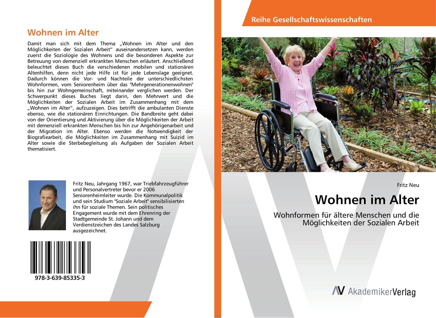 Cover: 9783639853353 | Wohnen im Alter | Fritz Neu | Taschenbuch | Paperback | 84 S. | 2015