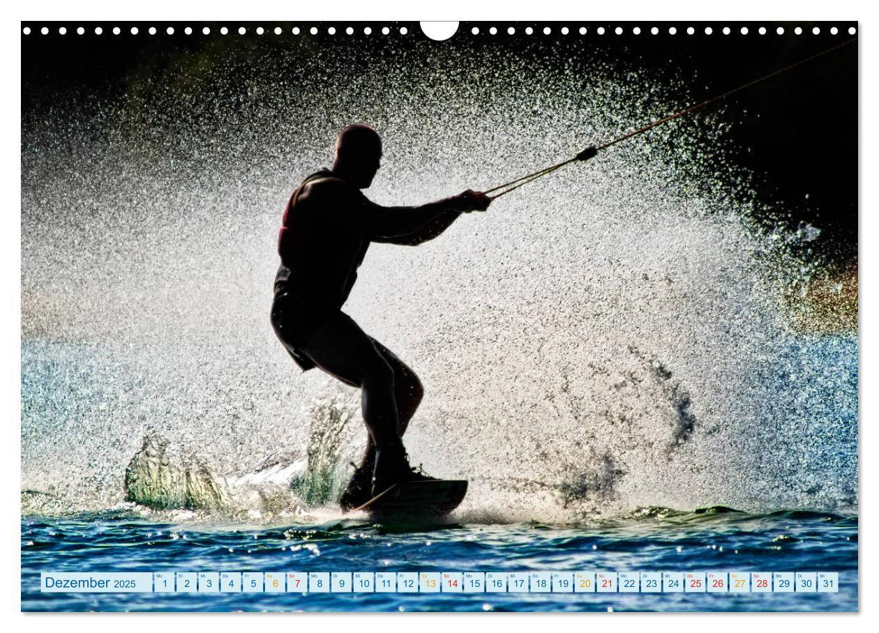 Bild: 9783435368723 | Wakeboarden (Wandkalender 2025 DIN A3 quer), CALVENDO Monatskalender