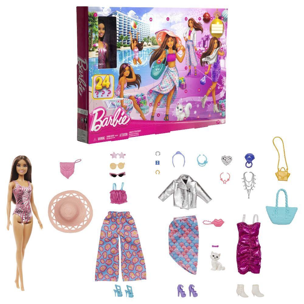 Bild: 194735098842 | Barbie FAB Adventskalender | Kalender | Fensterkarton | Mattel