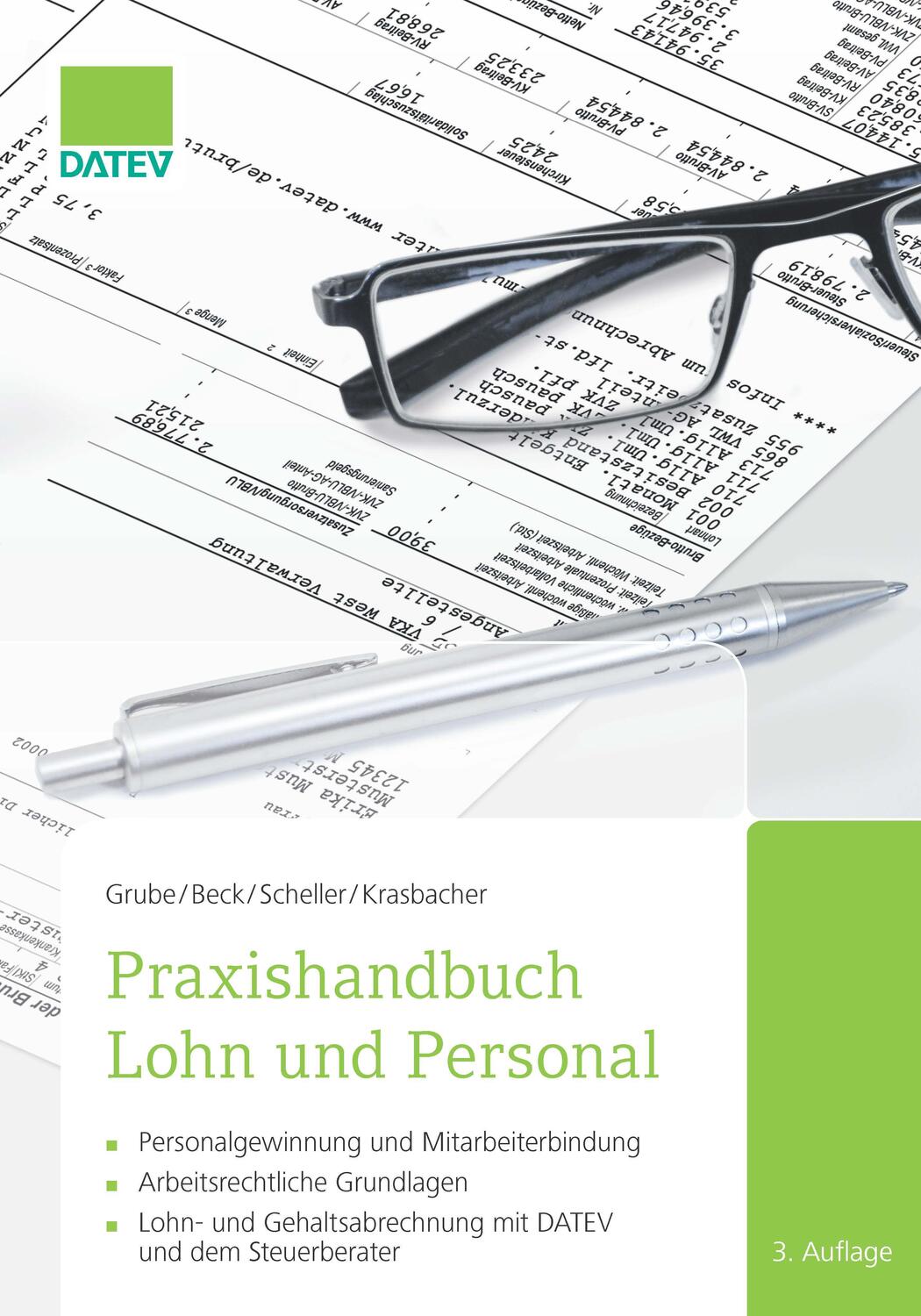 Cover: 9783962760144 | Praxishandbuch Lohn und Personal | Ingrid Grube (u. a.) | Buch | 2023