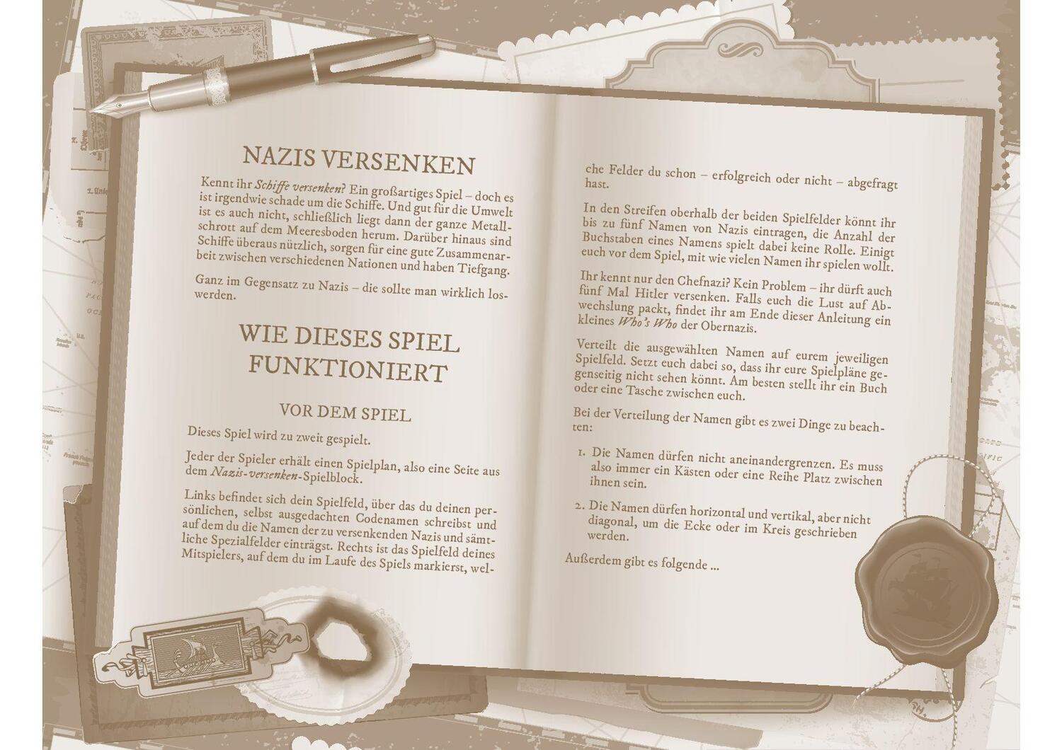 Bild: 9783742312617 | Nazis versenken | Emma Hegemann | Taschenbuch | Spieleblock | Deutsch
