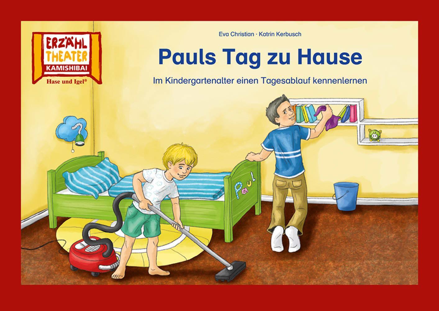 Cover: 4260505832292 | Pauls Tag zu Hause / Kamishibai Bildkarten | Eva Christian | 12 S.