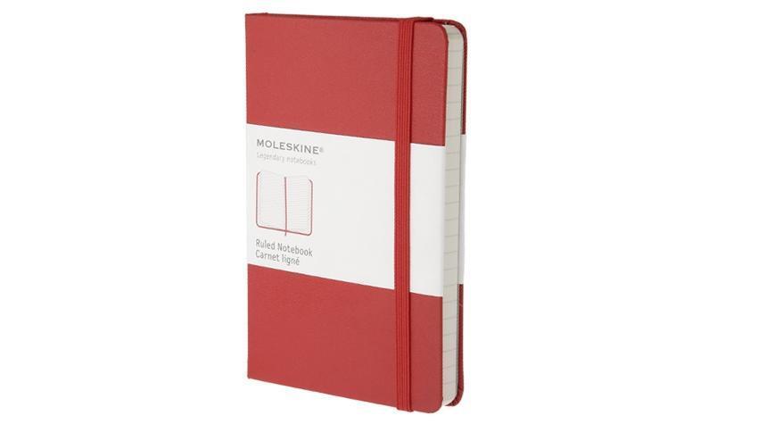 Cover: 9788862930000 | Moleskine Notizbuch liniert Pocket DIN A6 rot | Notizbücher | Englisch
