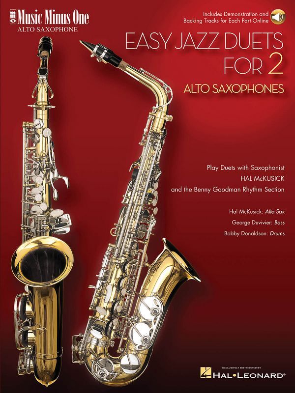 Cover: 9781596155848 | Easy Jazz Duets | for 2 Alto Saxophones and Rhythm Section | 2006