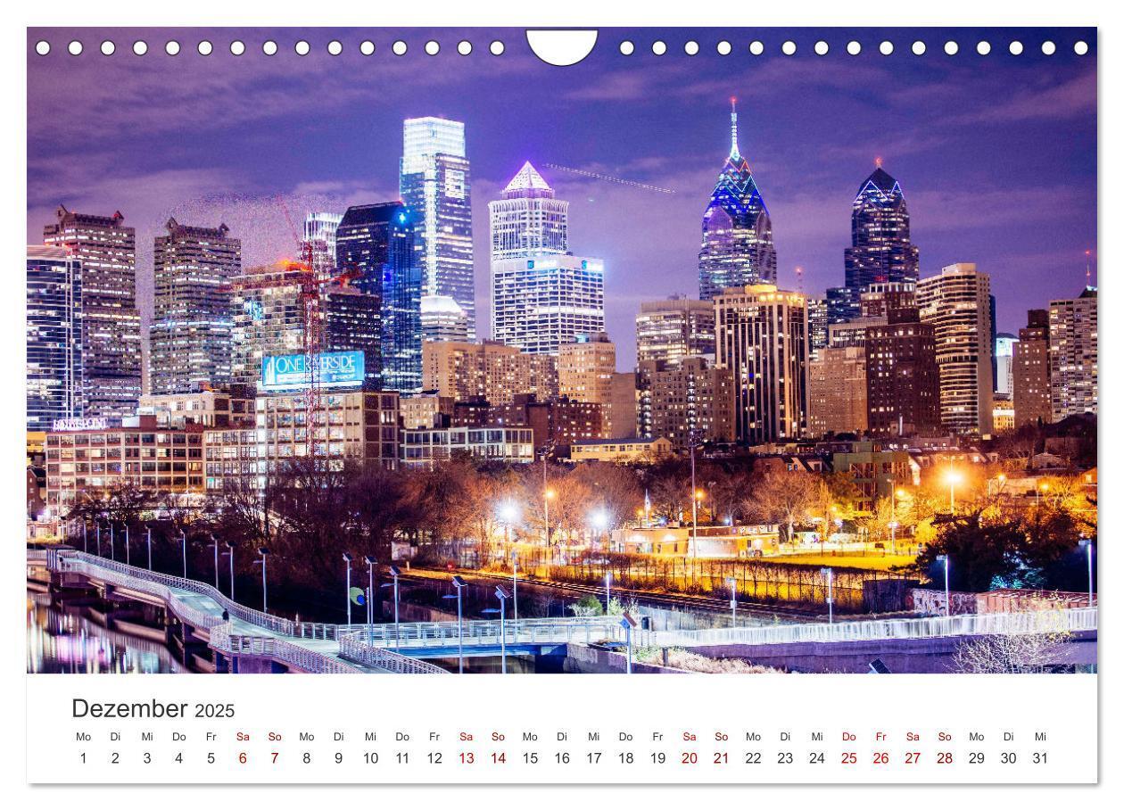 Bild: 9783435005772 | Philadelphia - The Birthplace of America (Wandkalender 2025 DIN A4...