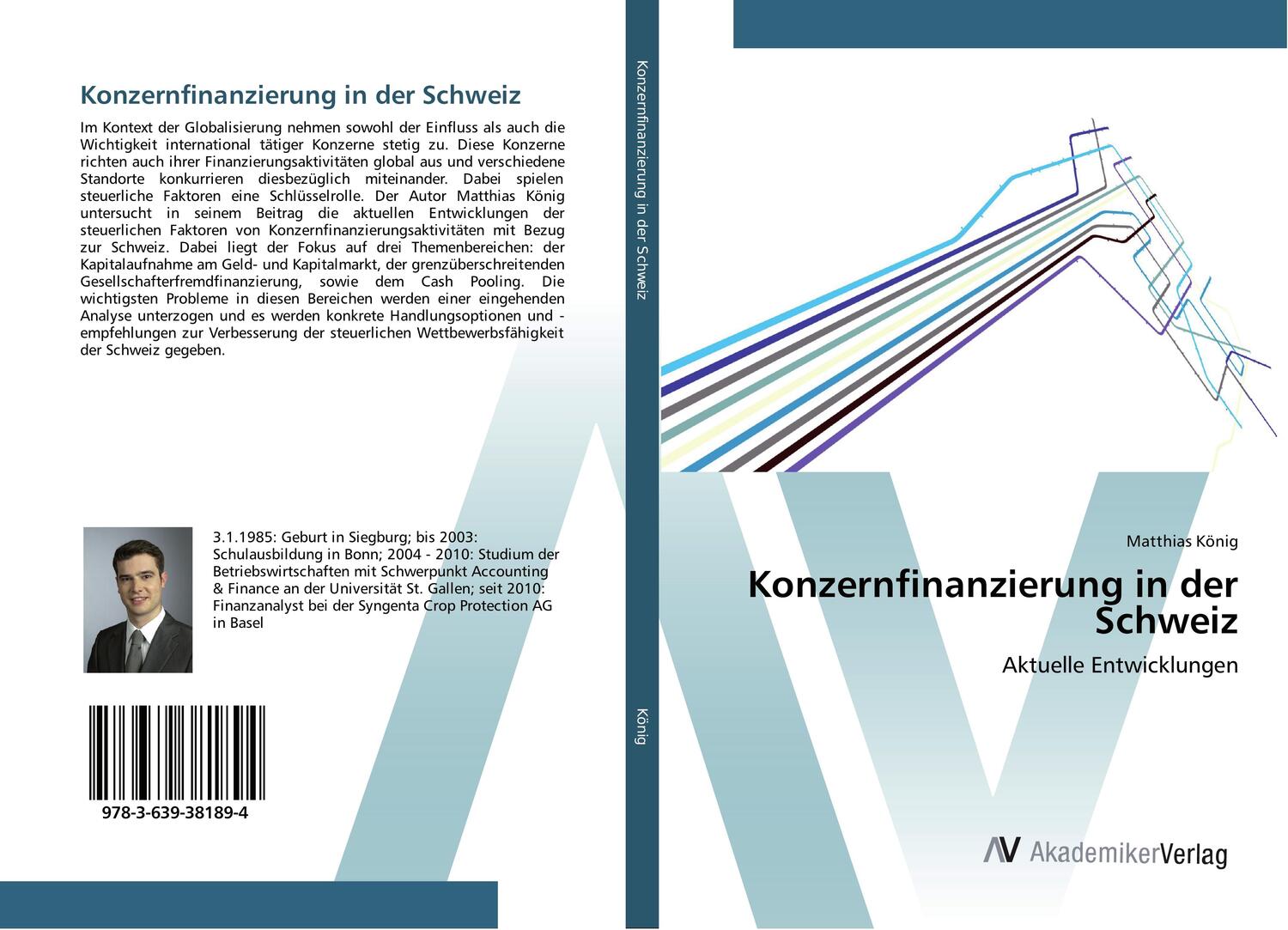 Cover: 9783639381894 | Konzernfinanzierung in der Schweiz | Aktuelle Entwicklungen | König