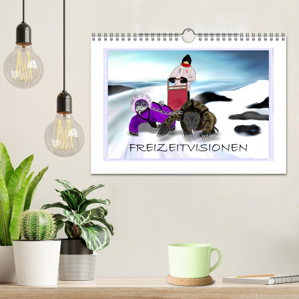 Bild: 9783435224937 | Freizeitvisionen (Wandkalender 2025 DIN A4 quer), CALVENDO...