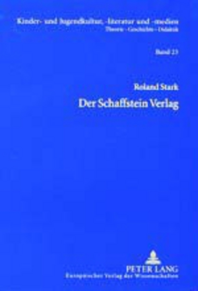 Cover: 9783631509852 | Der Schaffstein Verlag | Roland Stark | Taschenbuch | Deutsch