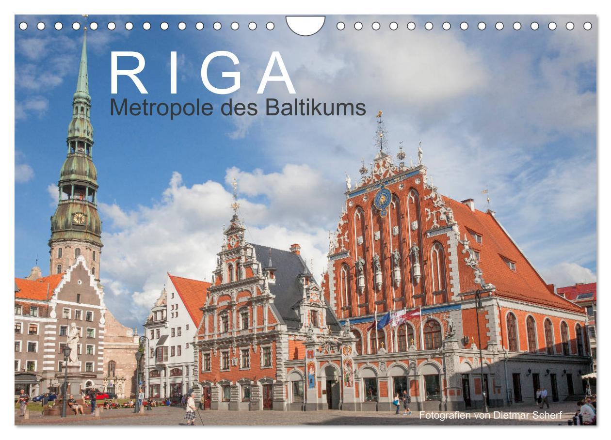 Cover: 9783435378135 | Riga - Metropole des Baltikums (Wandkalender 2025 DIN A4 quer),...