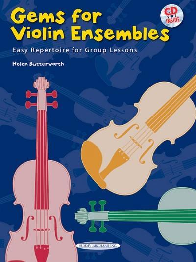 Cover: 9780739070536 | Gems for Violin Ensembles, Bk 1: Easy Repertoire for Group Lessons,...