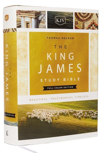 Cover: 9780718079154 | The King James Study Bible, Full-Color Edition, Cloth-bound...