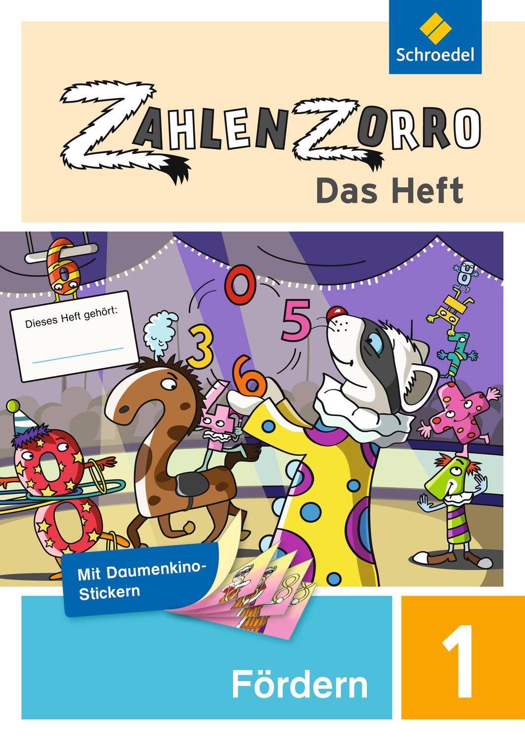 Cover: 9783507140202 | Zahlenzorro - Das Heft. Förderheft 1 | Broschüre | 64 S. | Deutsch