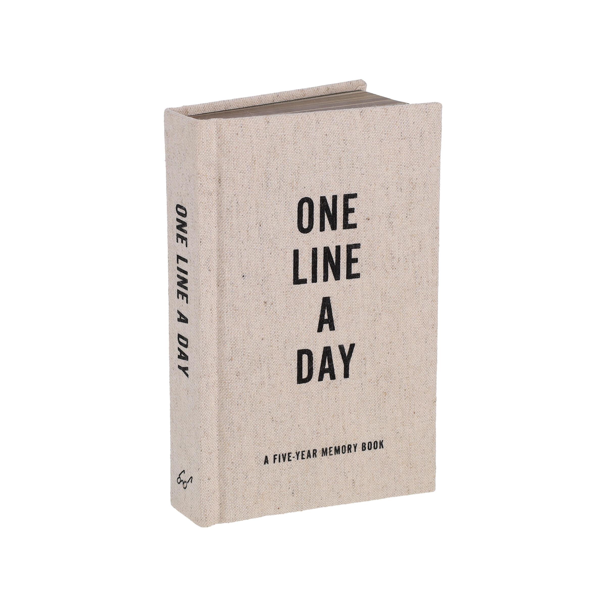 Cover: 9781452174792 | Canvas One Line a Day | A Five-Year Memory Book | Books Chronicle