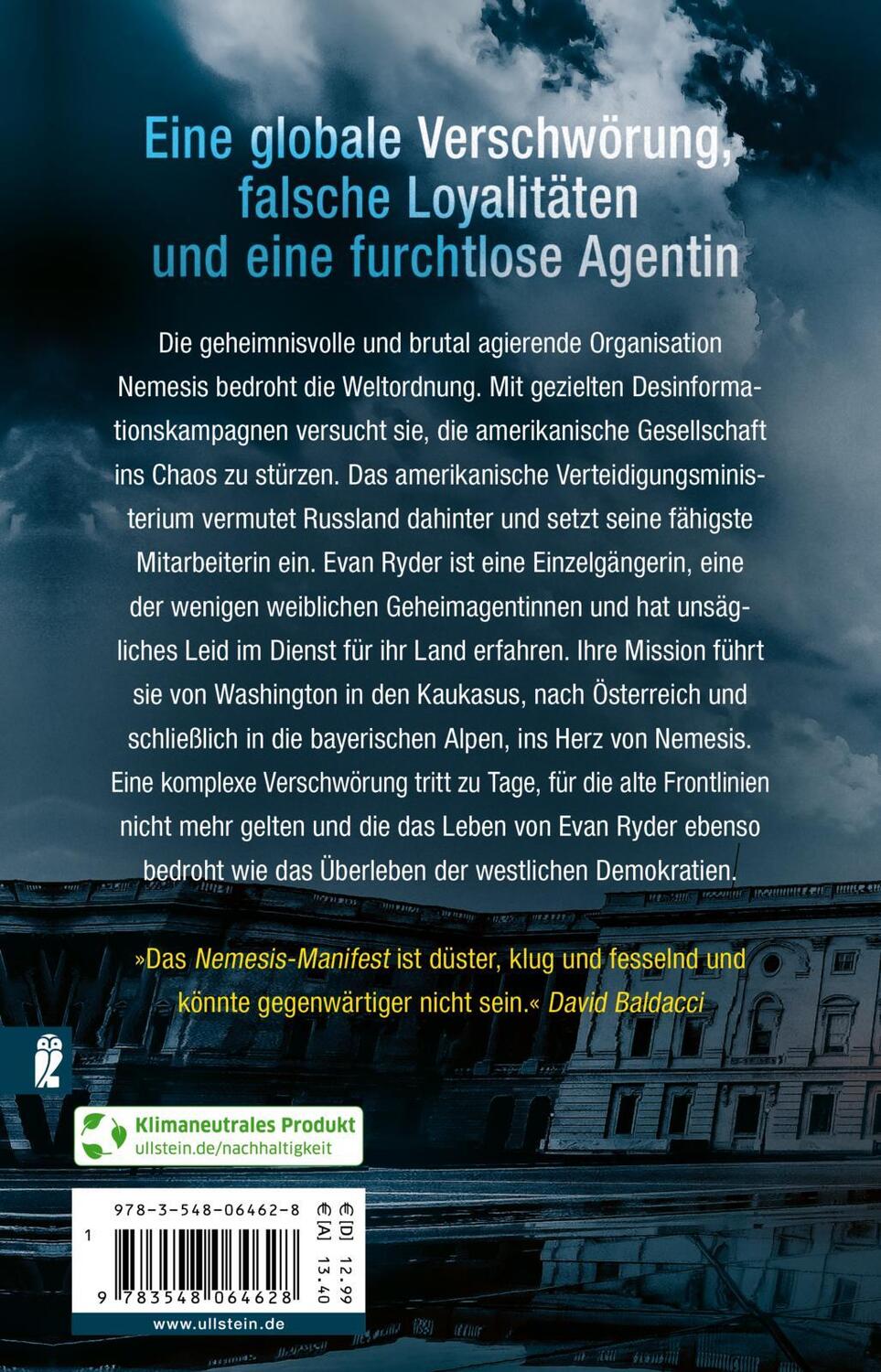 Rückseite: 9783548064628 | Das Nemesis-Manifest | Thriller | Eric Van Lustbader | Taschenbuch